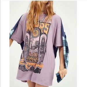 The Doors band concert people graphic tee top free